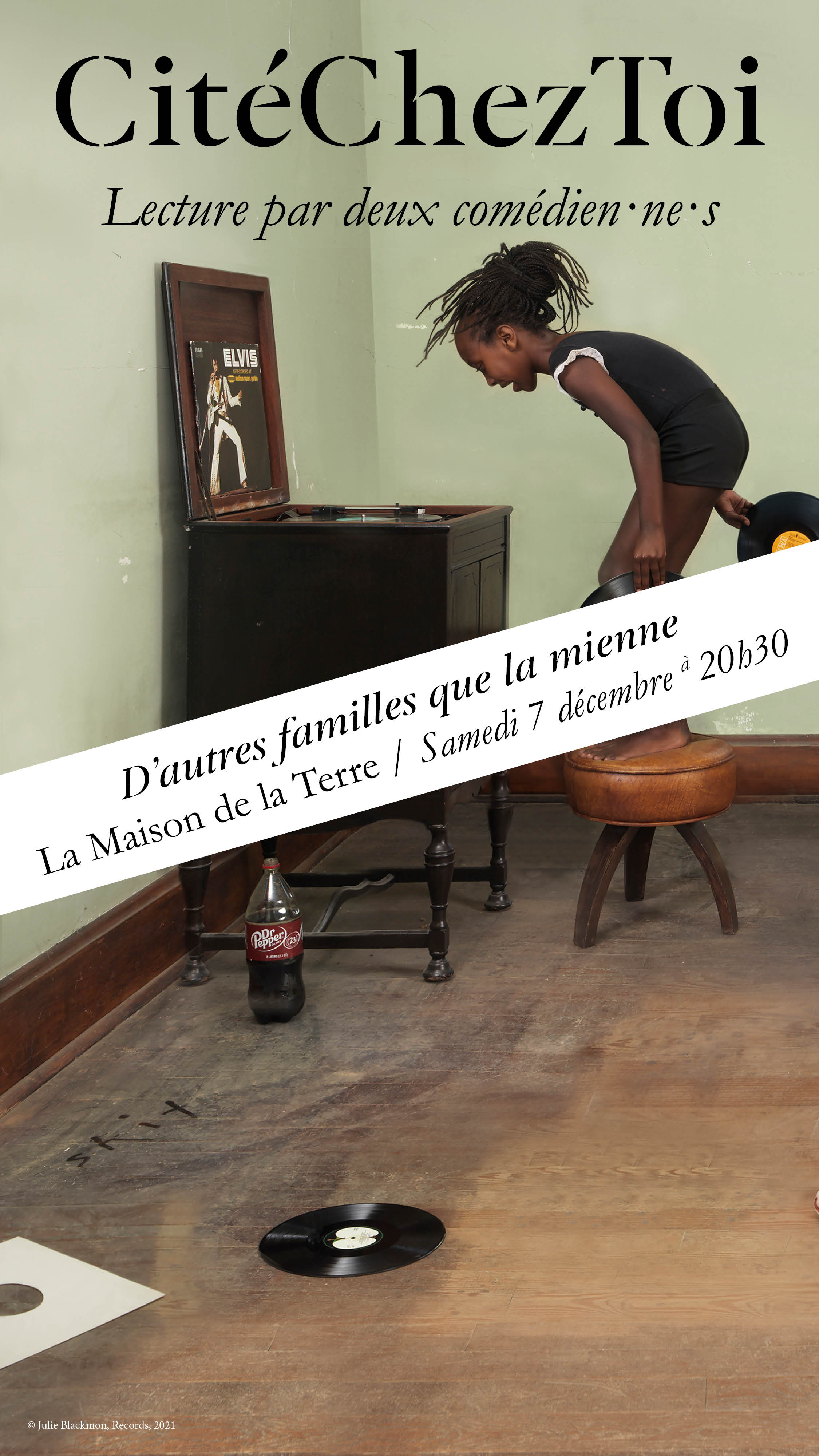 Lecture théâtralisée " Une autre famille que la mienne", Samedi 7 décembre à 20h30